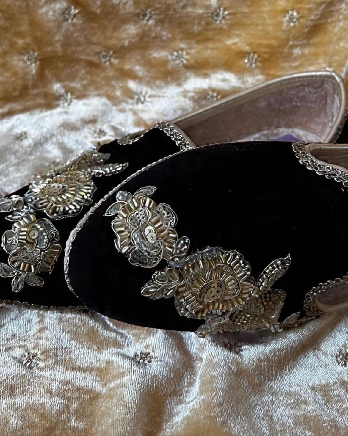 FUNKY N TRENDY groom shoes hand crafted groom shoes/black loafers for groom/black shoes for sherwani / mojaris for groom / men shoes/ groom footwear