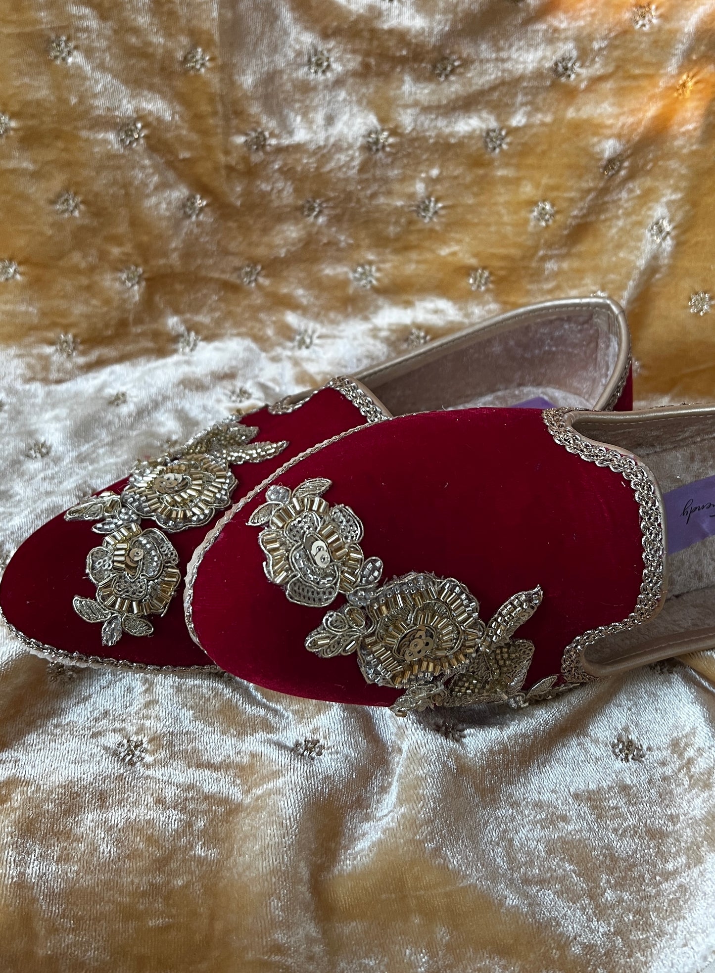 FUNKY N TRENDY groom shoes hand crafted groom shoes/ maroon loafers for groom/red shoes for sherwani / mojaris for groom / men shoes/ groom footwear