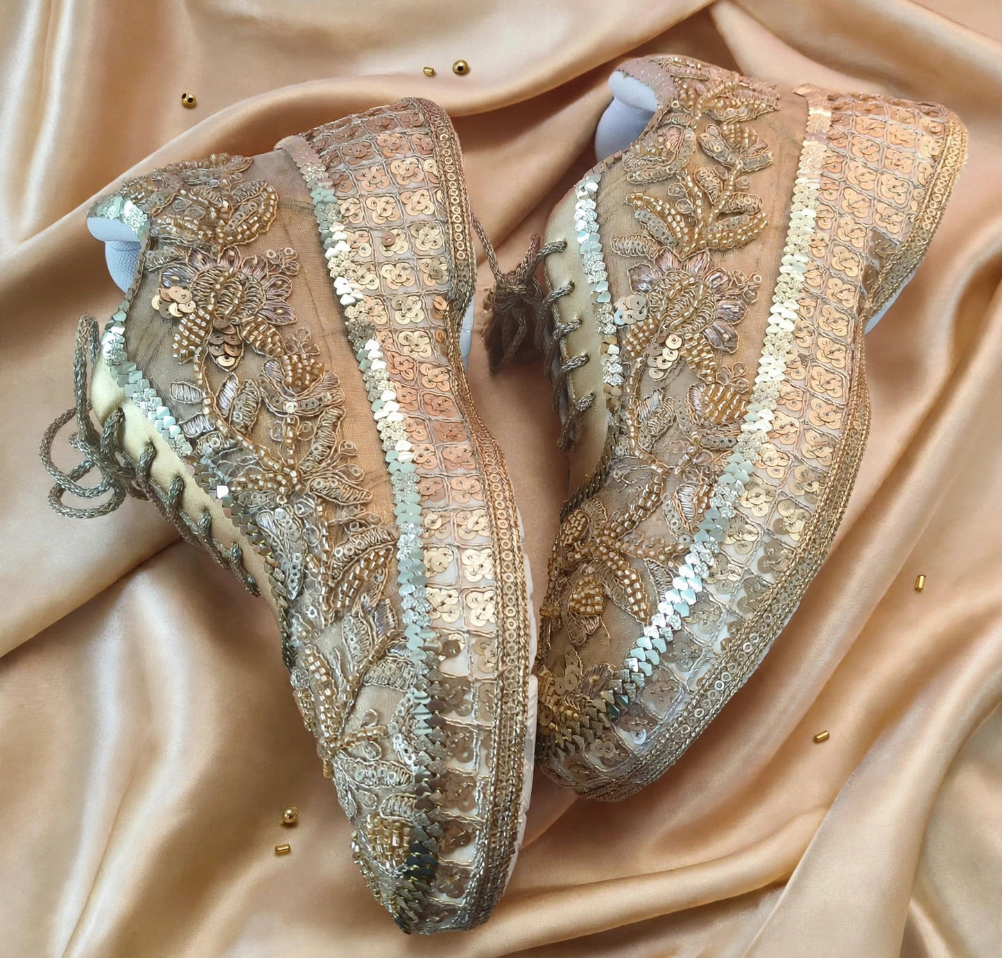 Comfortable Bridal Sneakers for Lehenga – Bride Wedding Shoes